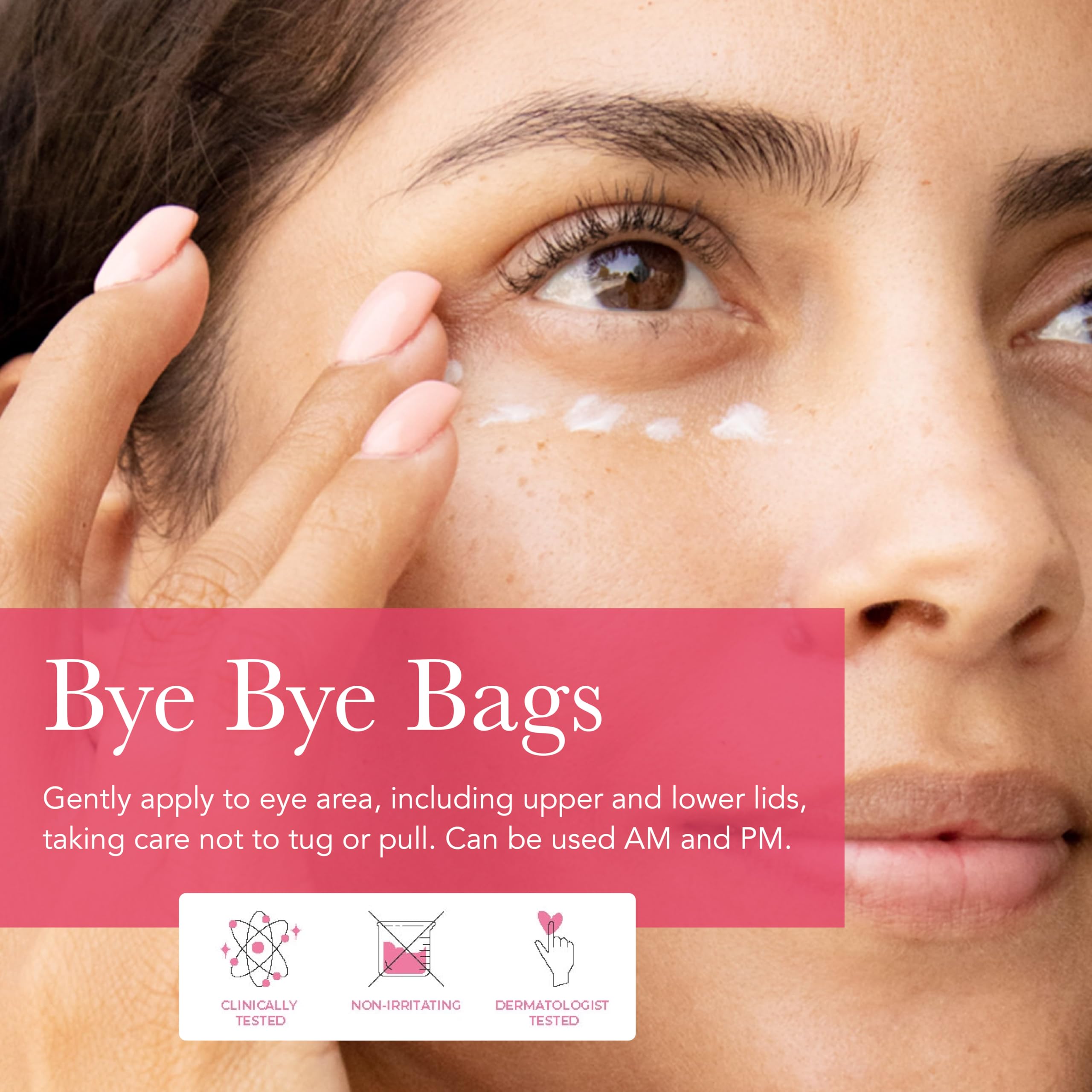 Aloe et hydratation autour des yeux avec 100% PURE.