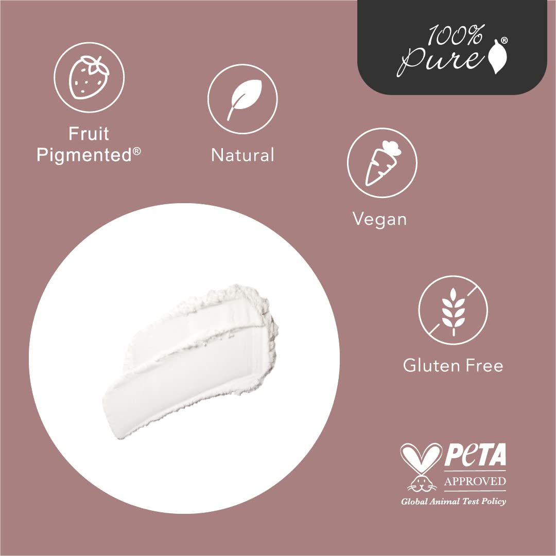 100% PURE Poudre Bambou – application douce et fini naturel.