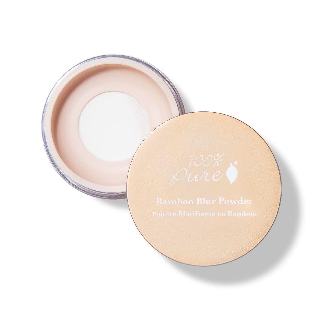 100% PURE Poudre Bambou – effet matte visuel et réduction des brillances.