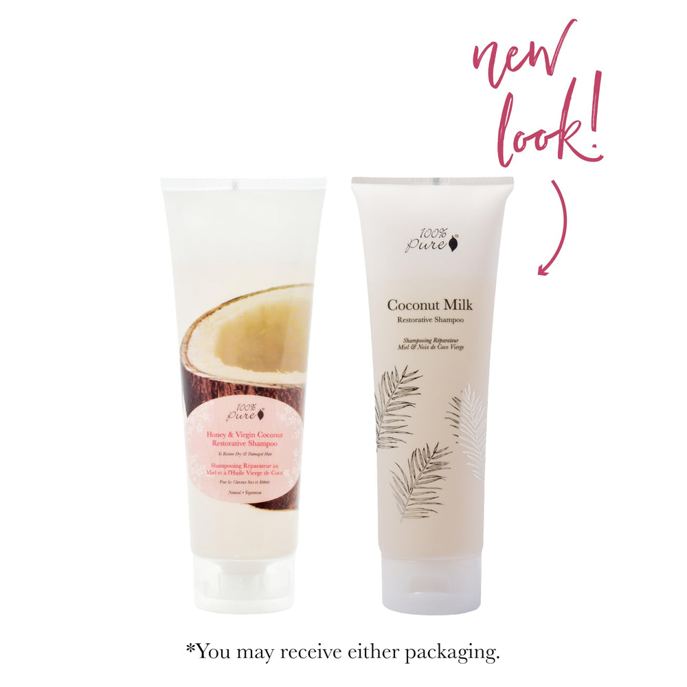 100% PURE Soin démêlant – cheveux lustrés et sains après lavage.