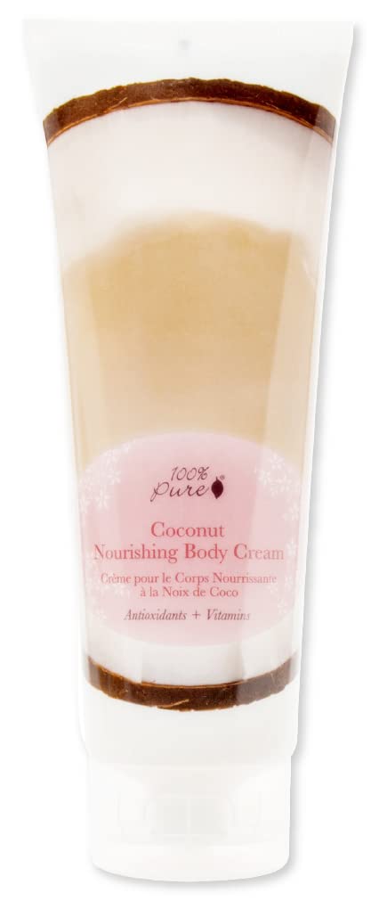 Crème corporelle 100% PURE – hydratation quotidienne pour peau sèche.