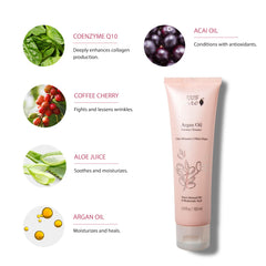 100% PURE gouttes huiles argan-acai-rosehip: nourrit et revitalise sans résidu gras