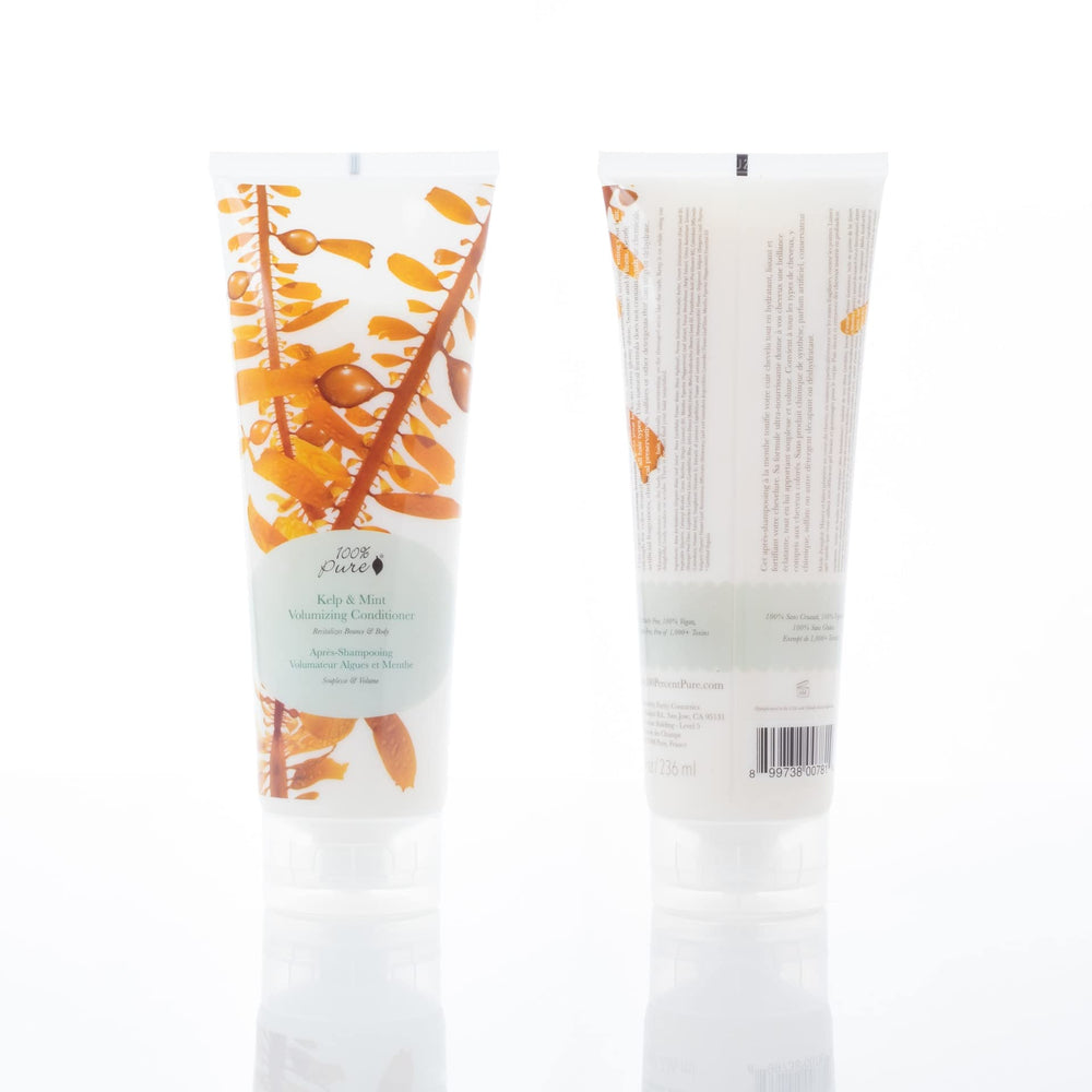 Routine après-shampoing simplifiée avec le Kelp & Mint, résultats potentiels.