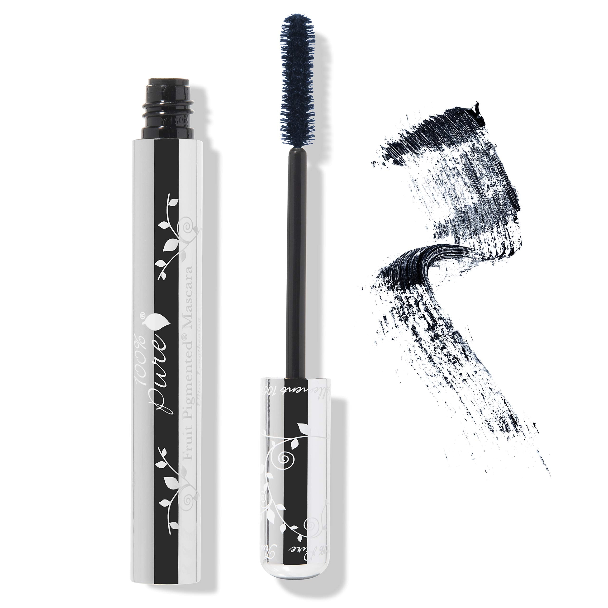 Mascara 100% PURE – longueur extrême des cils avec tenue longue durée.
