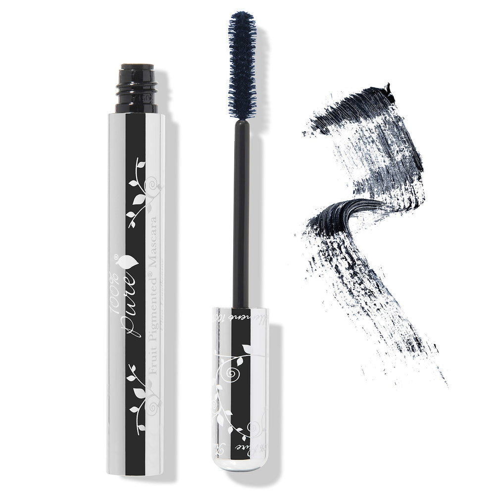 Mascara 100% PURE – longueur extrême des cils avec tenue longue durée.