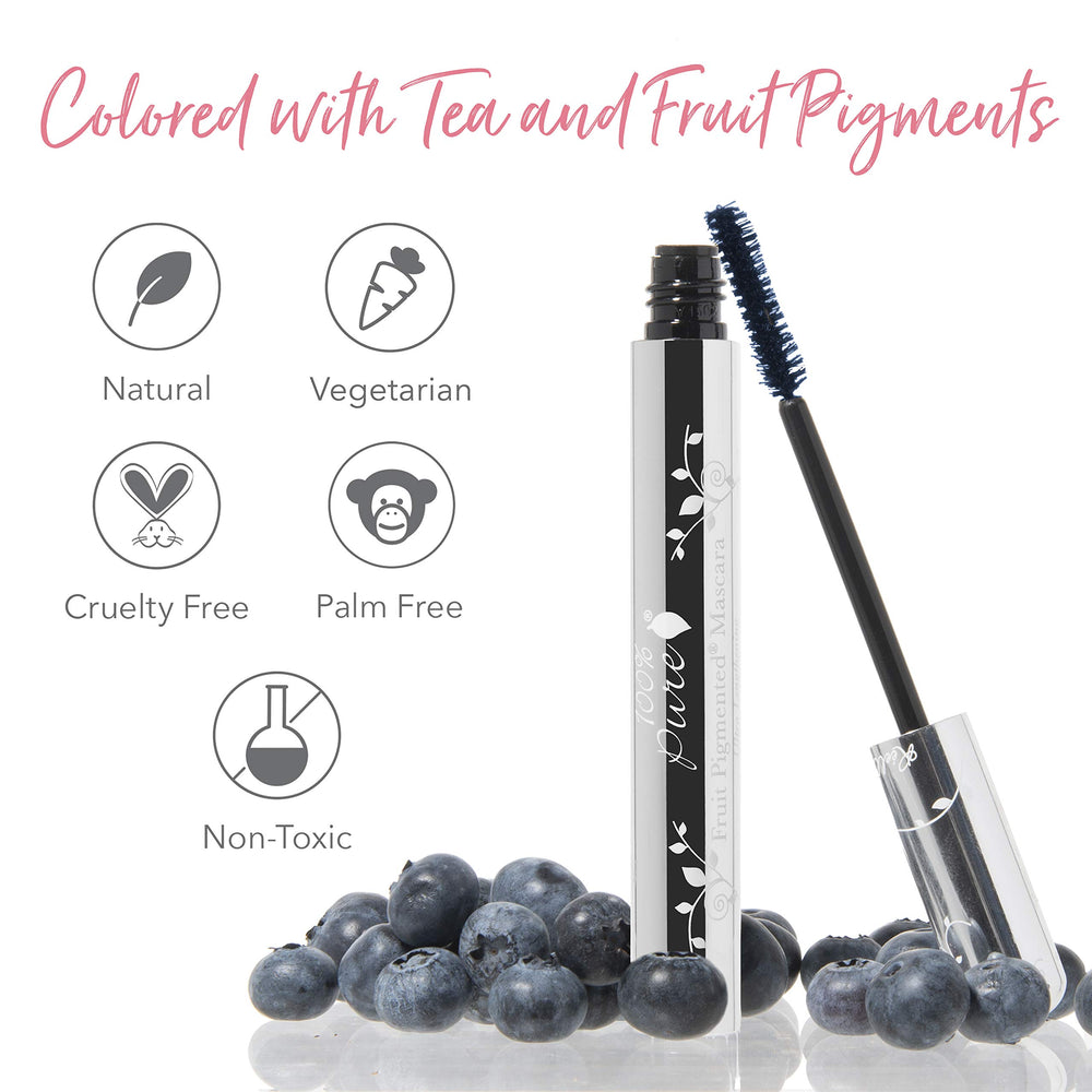 Mascara 100% PURE – pro-vitamine B5 nourrissante pour les cils.