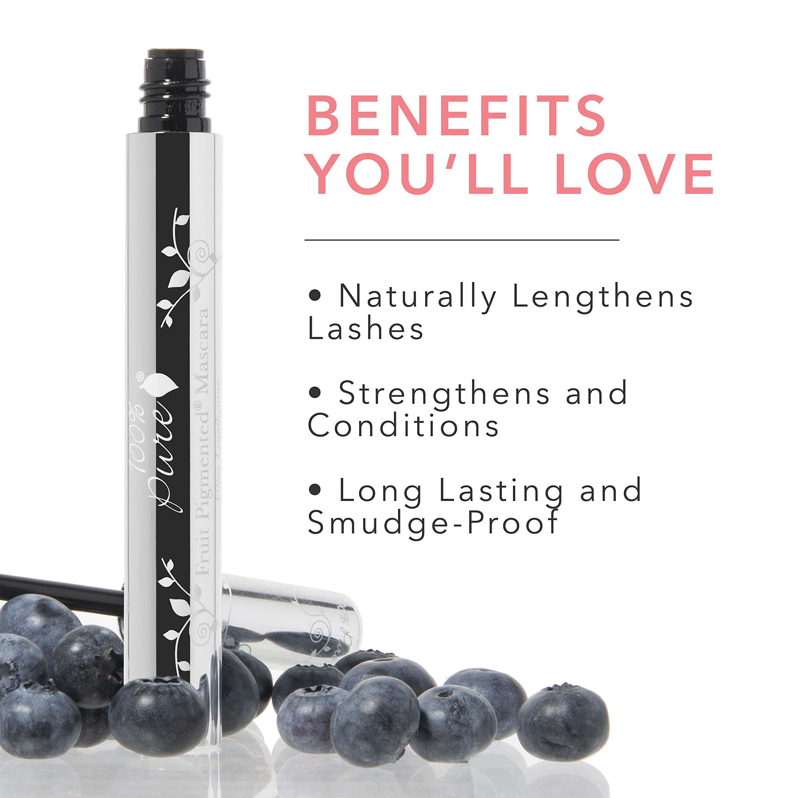 Mascara 100% PURE – volume spectaculaire qui définit les cils.