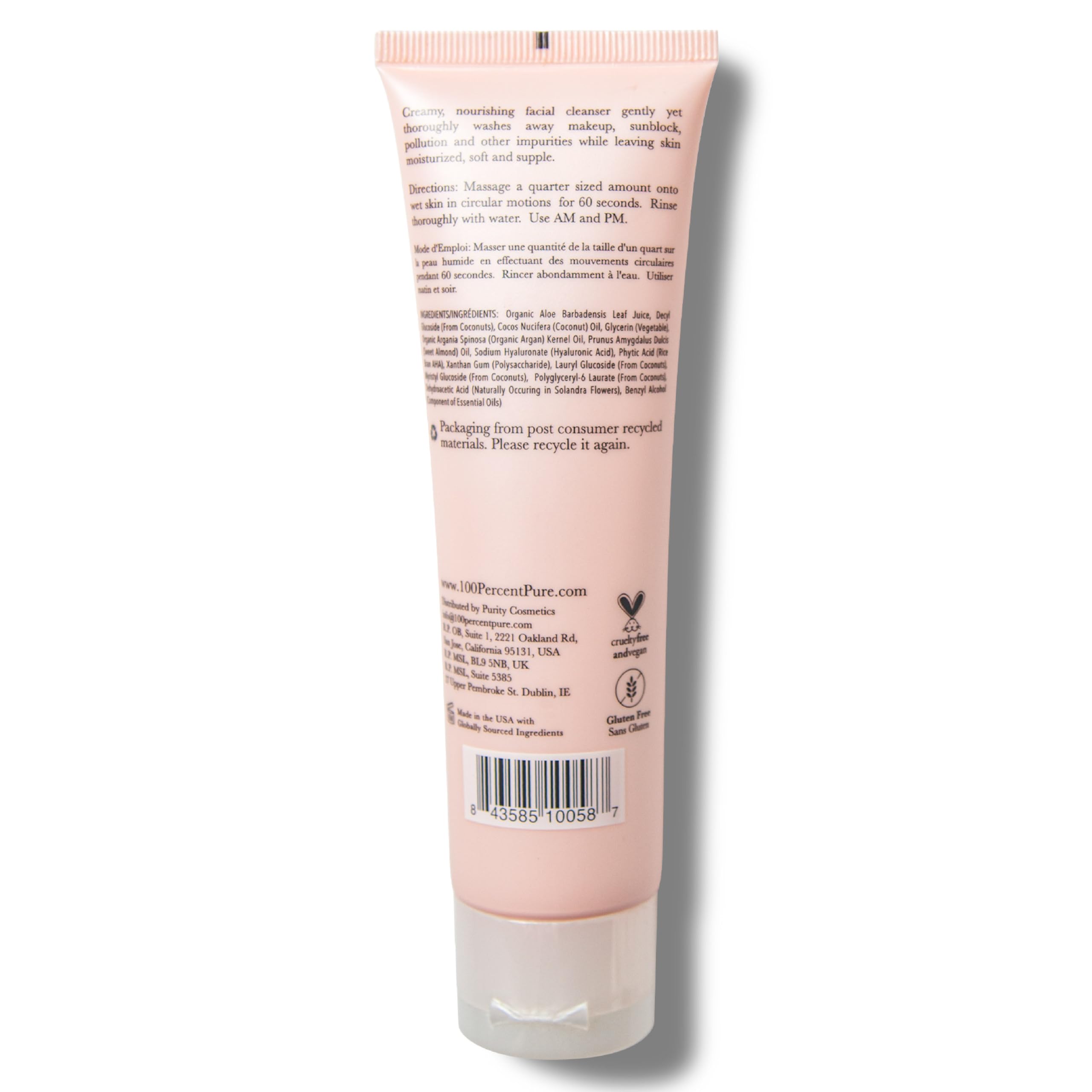 100% PURE usage quotidien matin soir: routine simple pour peau propre