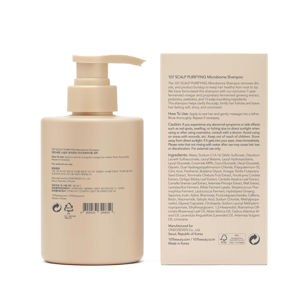 Ambiance et lifestyle autour du Shampoing Clarifiant 107