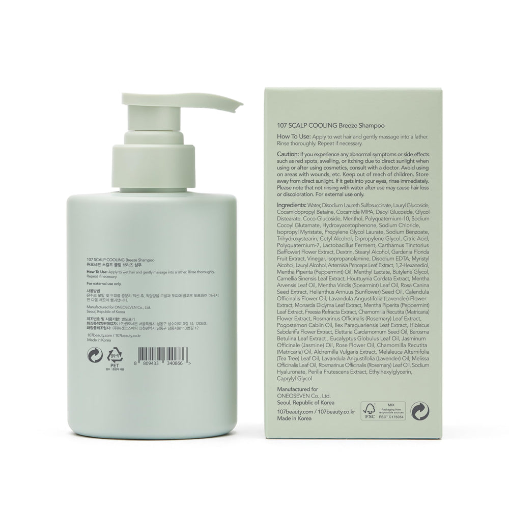 Shampoing 107, rituel rafraîchissant: texture légère et agréable.
