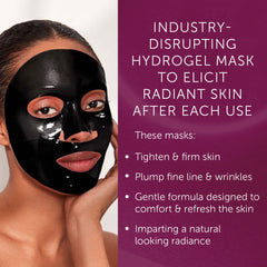Zoom sur la formule glycopeptide Celestial Black Diamond pour un effet tenseur potentiel