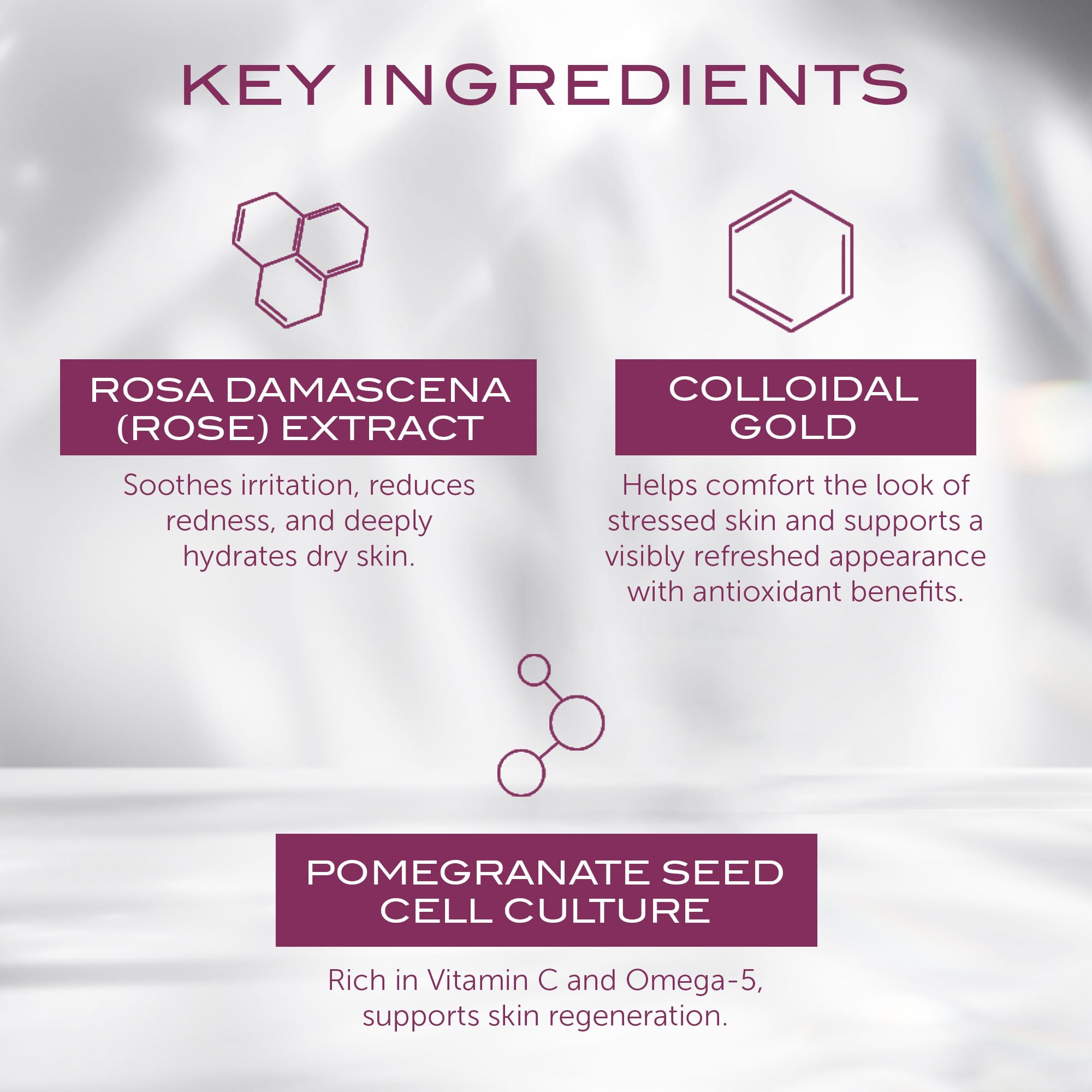 111SKIN extrait de rose antioxydants nourrissent la peau autour des yeux