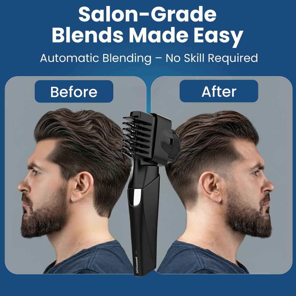 247 Groomed kit-rasoir-a-feuille intégré pour un rasage net et rapide
