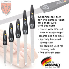 Tampon 3 voies inclus, outil 3 Swords Germany pour une finition harmonieuse