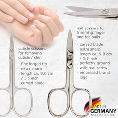 3 Swords Germany ciseaux-cuticules, outil de précision pour cuticules