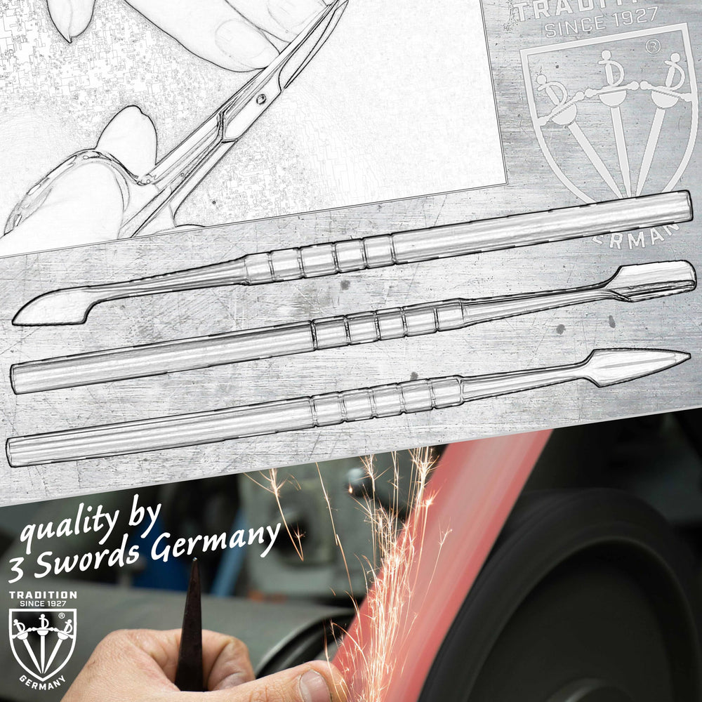 3 Swords Germany - Ensemble de soin des ongles, cadeau idéal pour tout amateur.