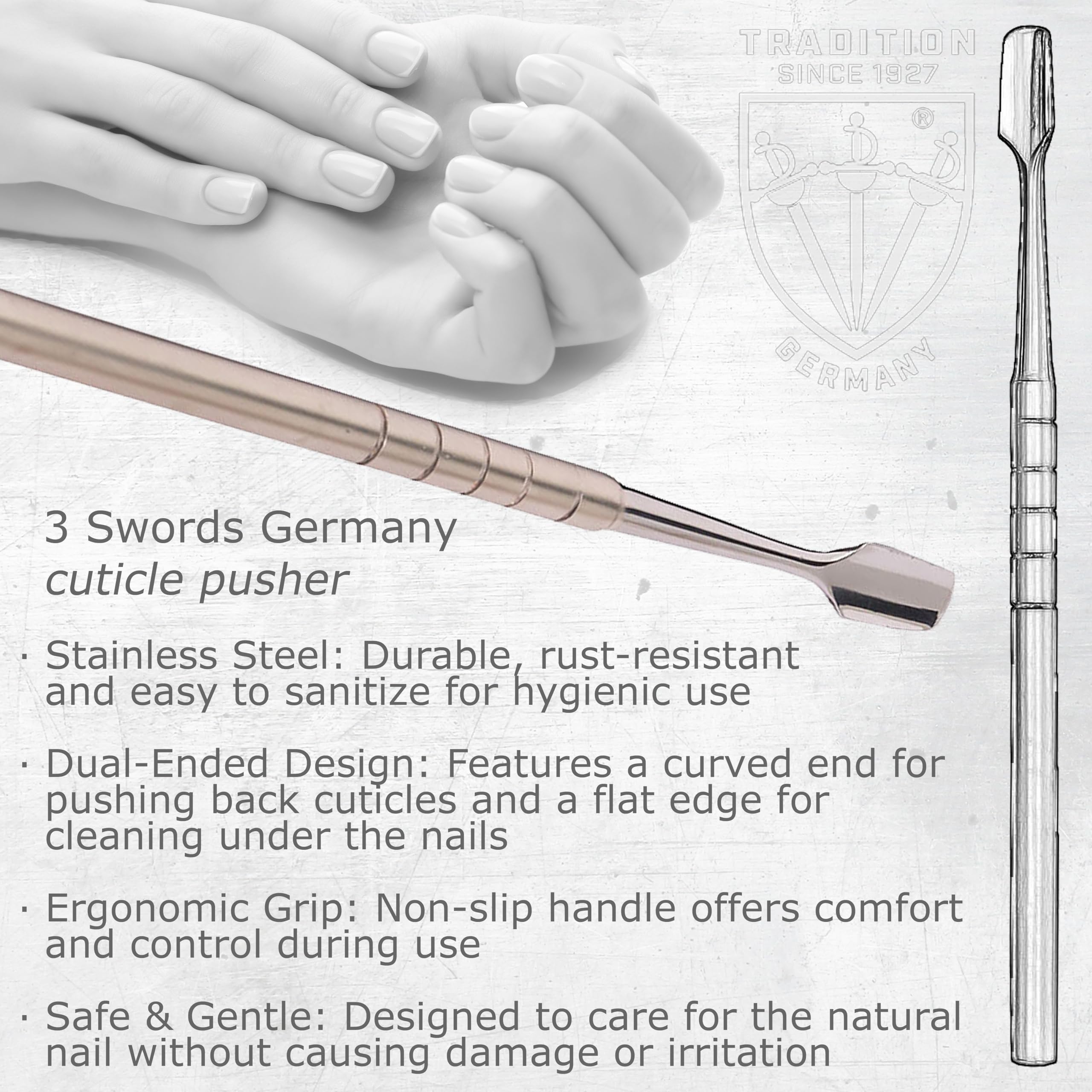 3 Swords Germany - Étui synthétique élégant pour rangement et voyage.
