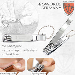 3 Swords Germany: lime-ongles-saphir, finition douce et efficace.