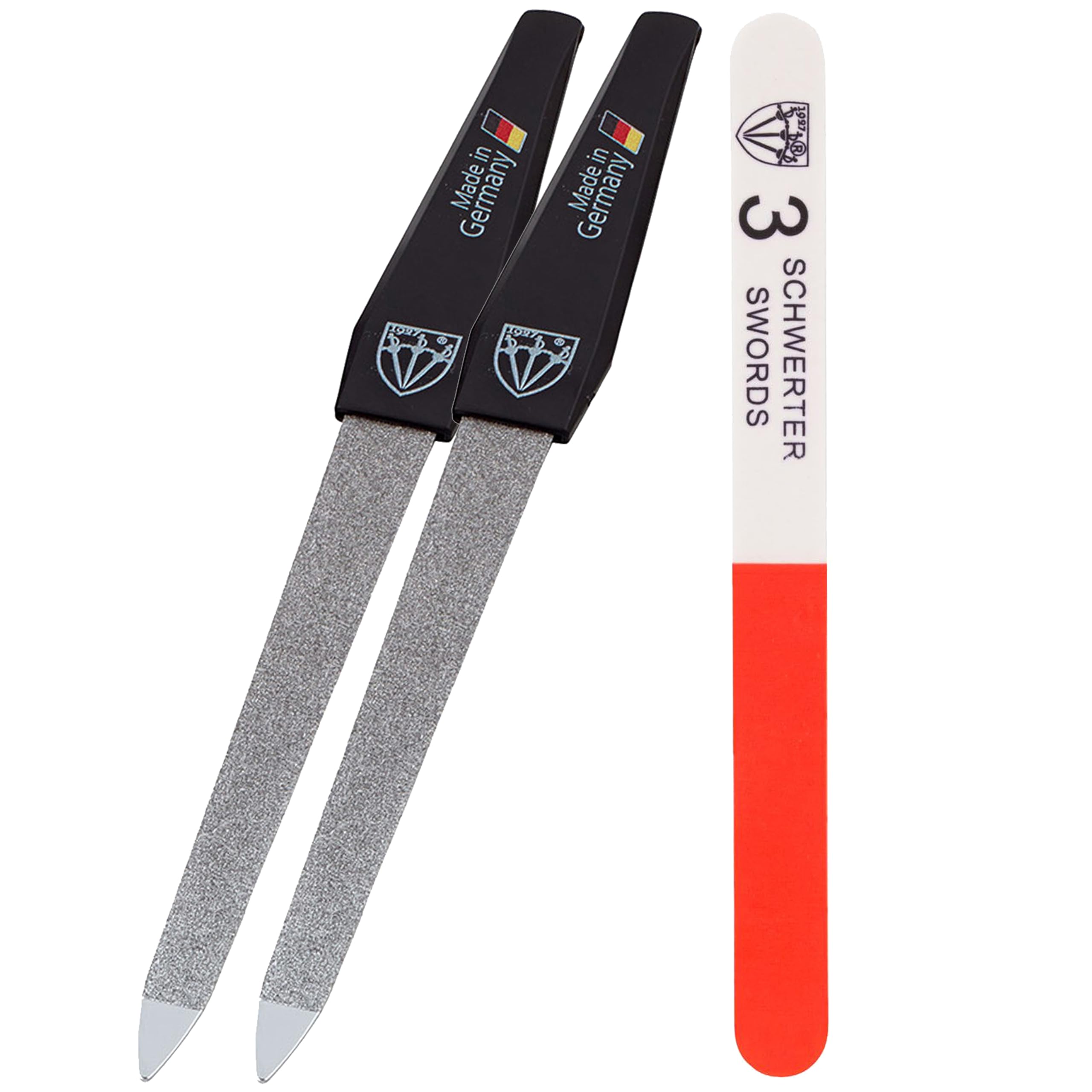 3 Swords Germany lime à ongles saphir 2 pièces, finition lisse et durable.