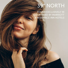 39° North conditioner bottle with spa-inspired scent invites easy, soothing styling at home.