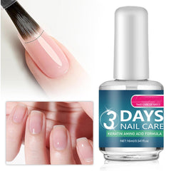 Formule kératine et acides aminés pour des ongles plus solides.