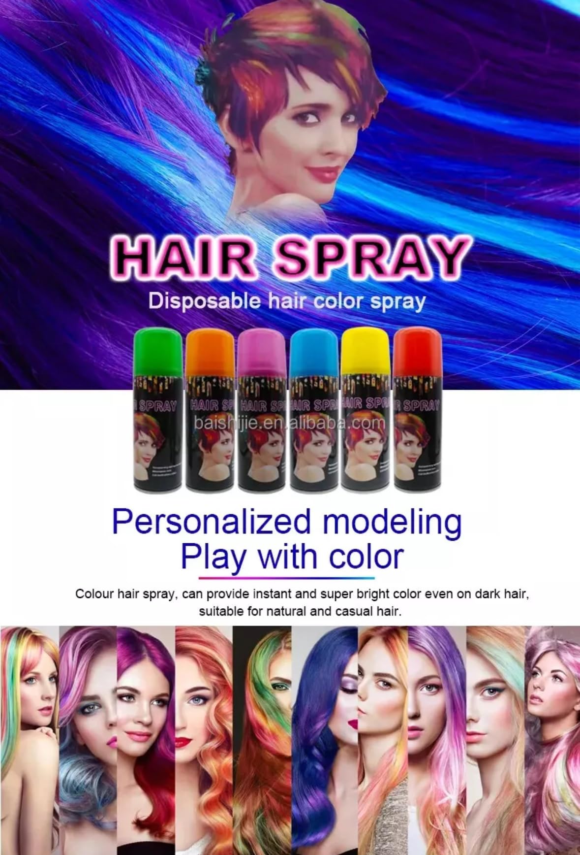 3quz effet vibrant couleurs cristal, personnalisation rapide pour fêtes