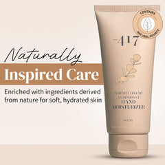 -417 Crème Mains Texture Non-Grasse – hydratation rapide sans film.