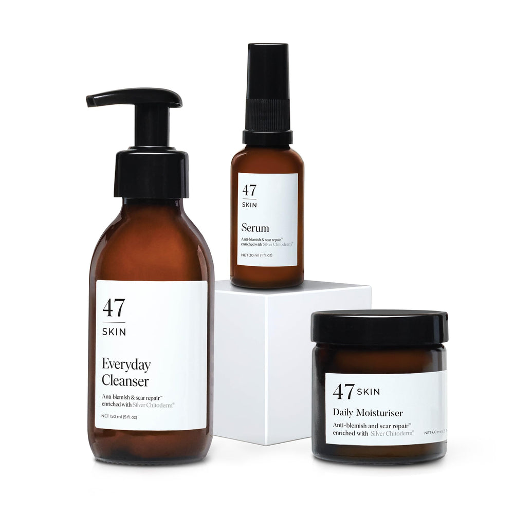 47 Skin kit d'entretien quotidien : routine efficace pour peau équilibrée et prête au soin