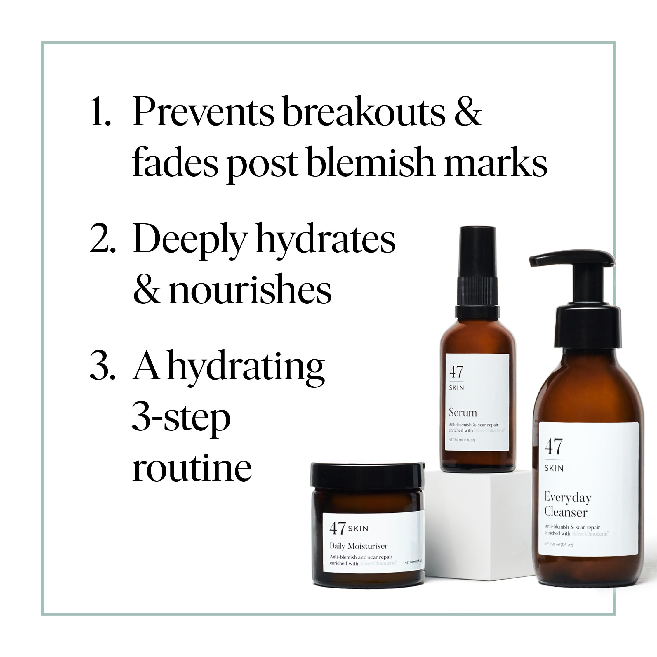 47 Skin sérum anti-imperfections : cible les petites imperfections et uniformise la peau