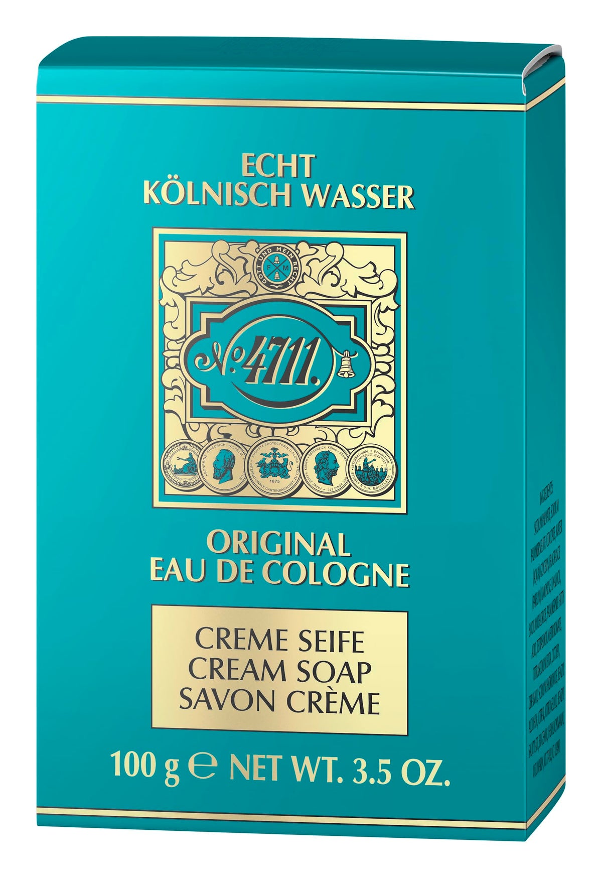 4711 Original Crème-Savon emballage élégant pour une expérience spa à domicile.
