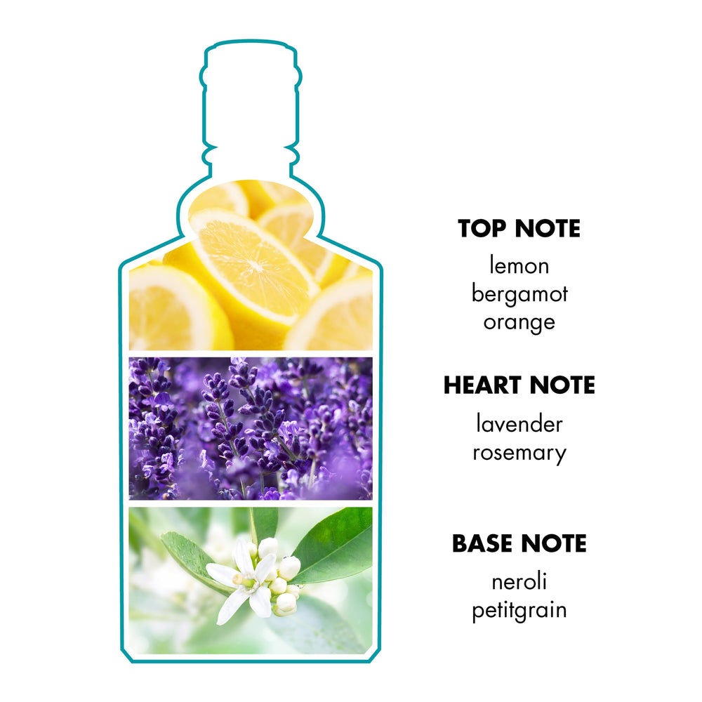 Note rose florale dans 4711 Original pour une fragrance légère.