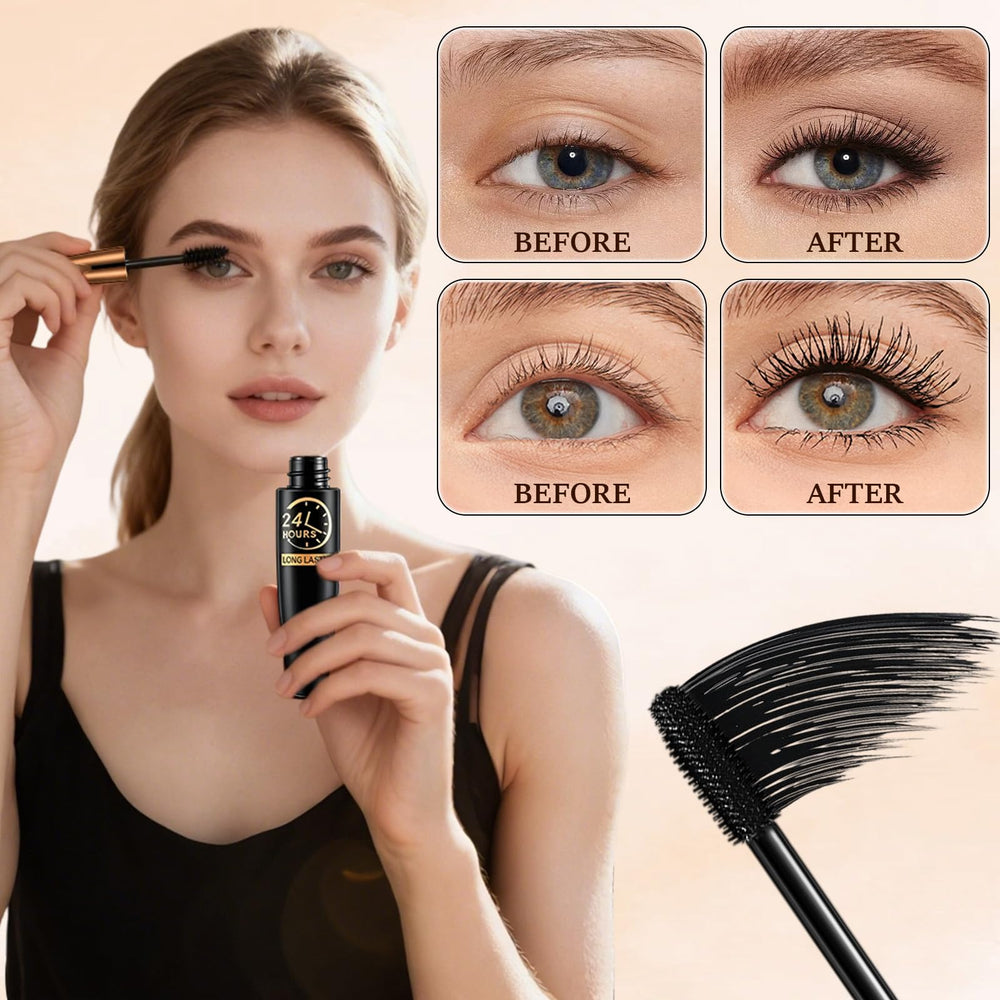 4D Silk Fiber Lash Mascara – retrait doux facilitant le démaquillage quotidien.