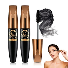 4D Silk Fiber Lash Mascara – longueur maximale pour des cils allongés et définis.
