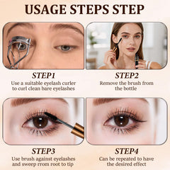 4D Silk Fiber Lash Mascara – résistance à l'eau adaptée au sport et à la chaleur.