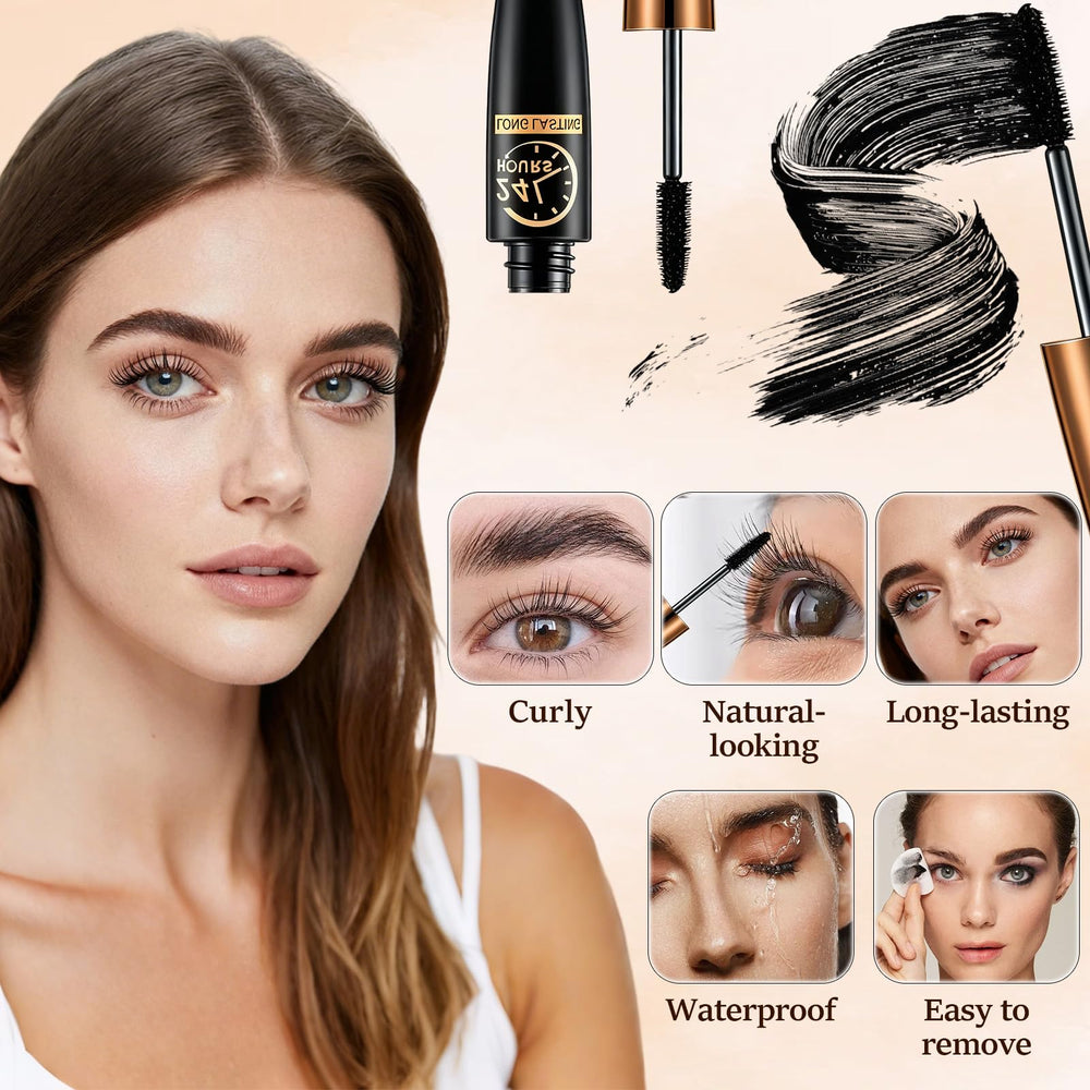 4D Silk Fiber Lash Mascara – séparation précise pour un regard net.