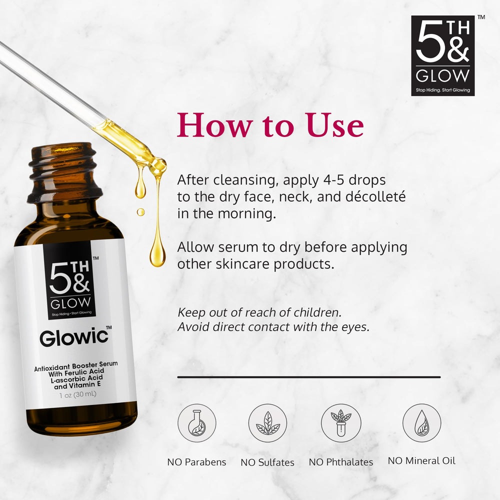 Glowic vitamine C – éclat uniforme et luminosité douce.