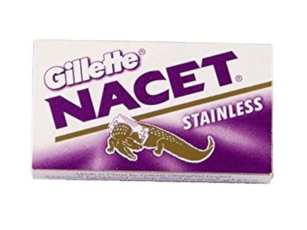 Lames NACET 7 O'Clock : emballage cire assurant une bonne conservation.