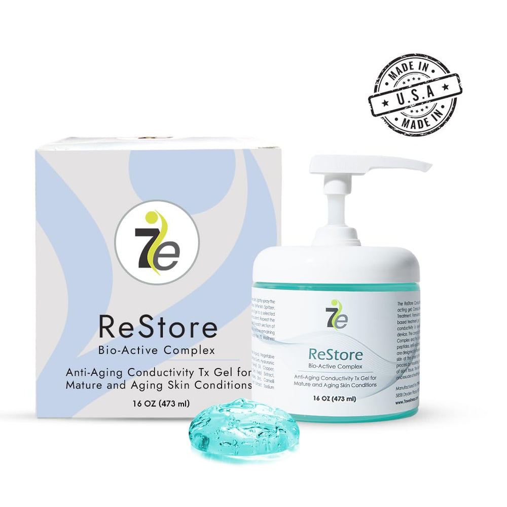 Texture crèmeuse du gel MyoLift Restore pour une application confortable.