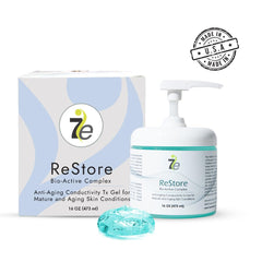 Texture crèmeuse du gel MyoLift Restore pour une application confortable.