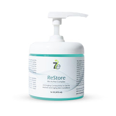 Gel conductif MyoLift Restore de 7E Wellness en bouteille 16 onces, hydratation et stimulation douce.