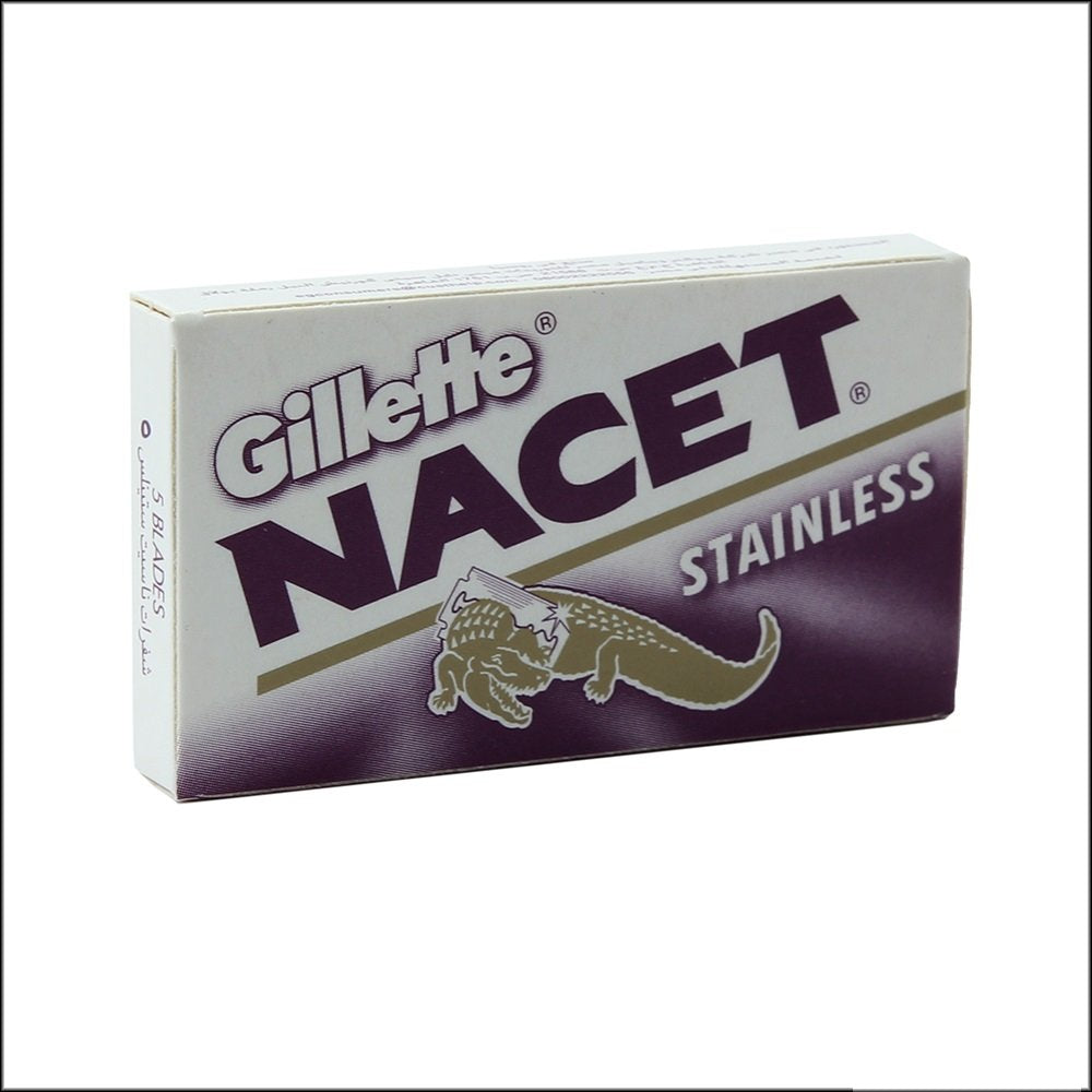 7 O'clock NACET lames en inox pour un rasage net et précis