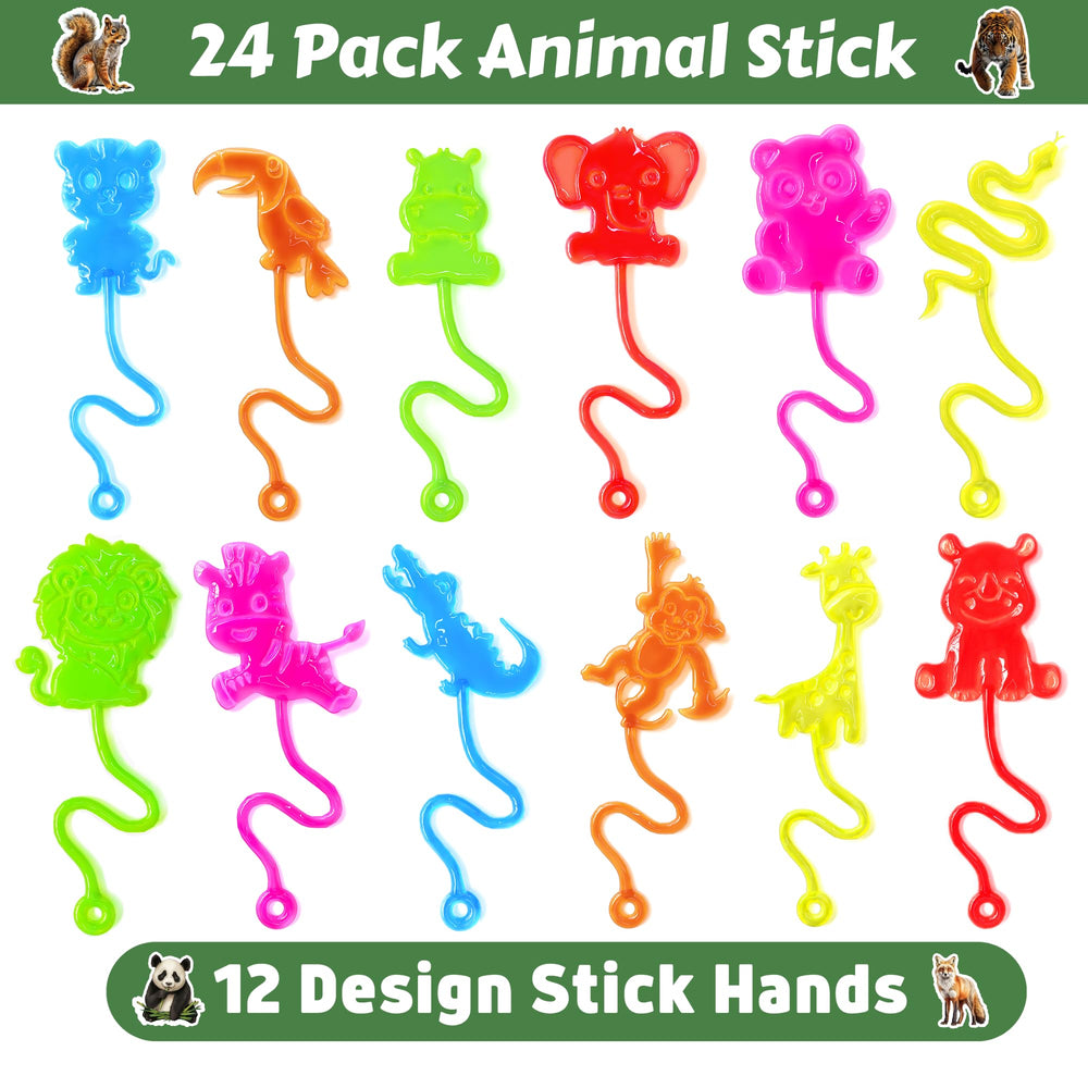 Des designs Animal Jungle uniques sur les mains adhésives.