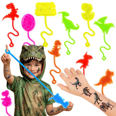91STICKYHAND mains-dinosaure, divertissement sûr pour les enfants lors des fêtes.