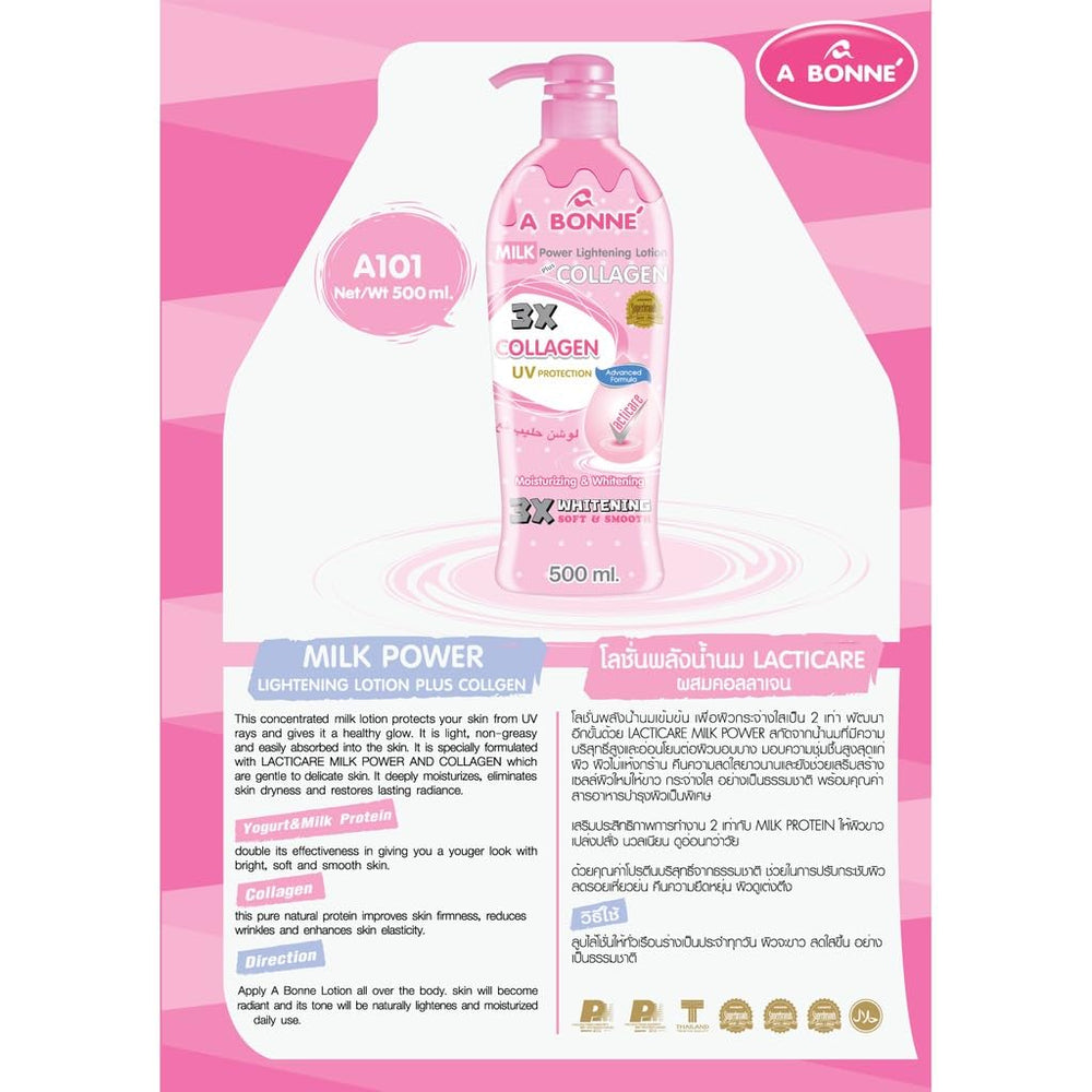 Ingrédient collagène dans A Bonné, soin hydratant pour la peau.