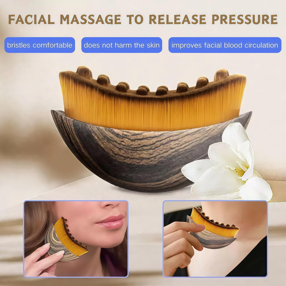 Brosse rituel quotidien lymphatique A Curated Vibe pour routine peau.