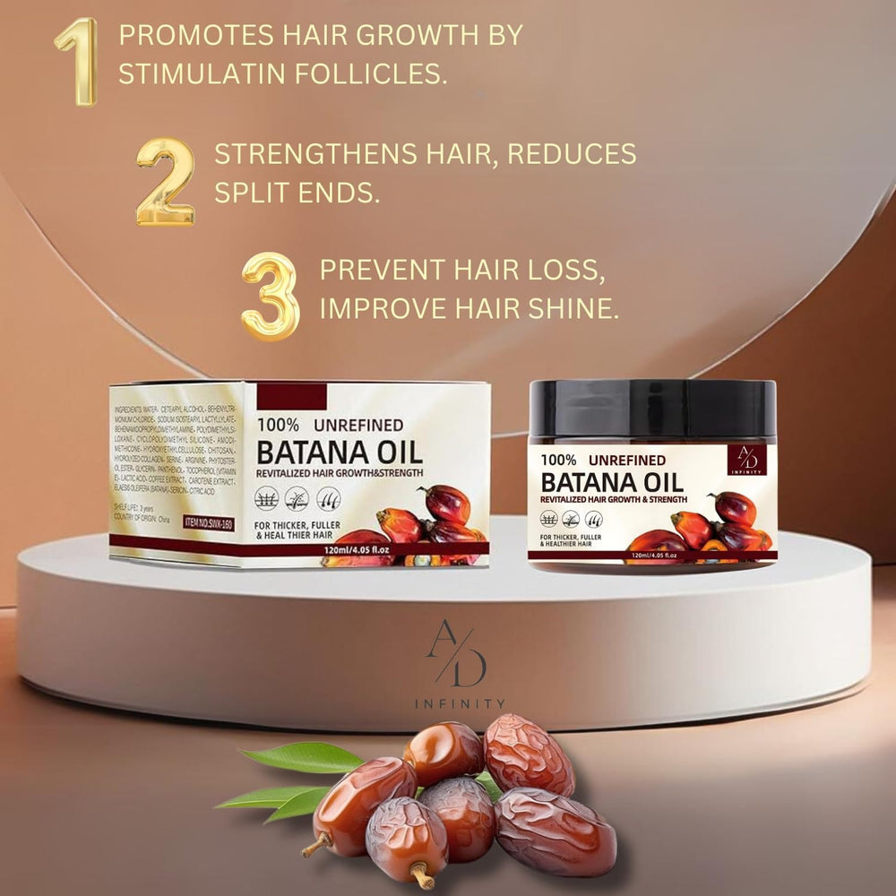 A/D Infinity Batana brillance naturelle des cheveux.