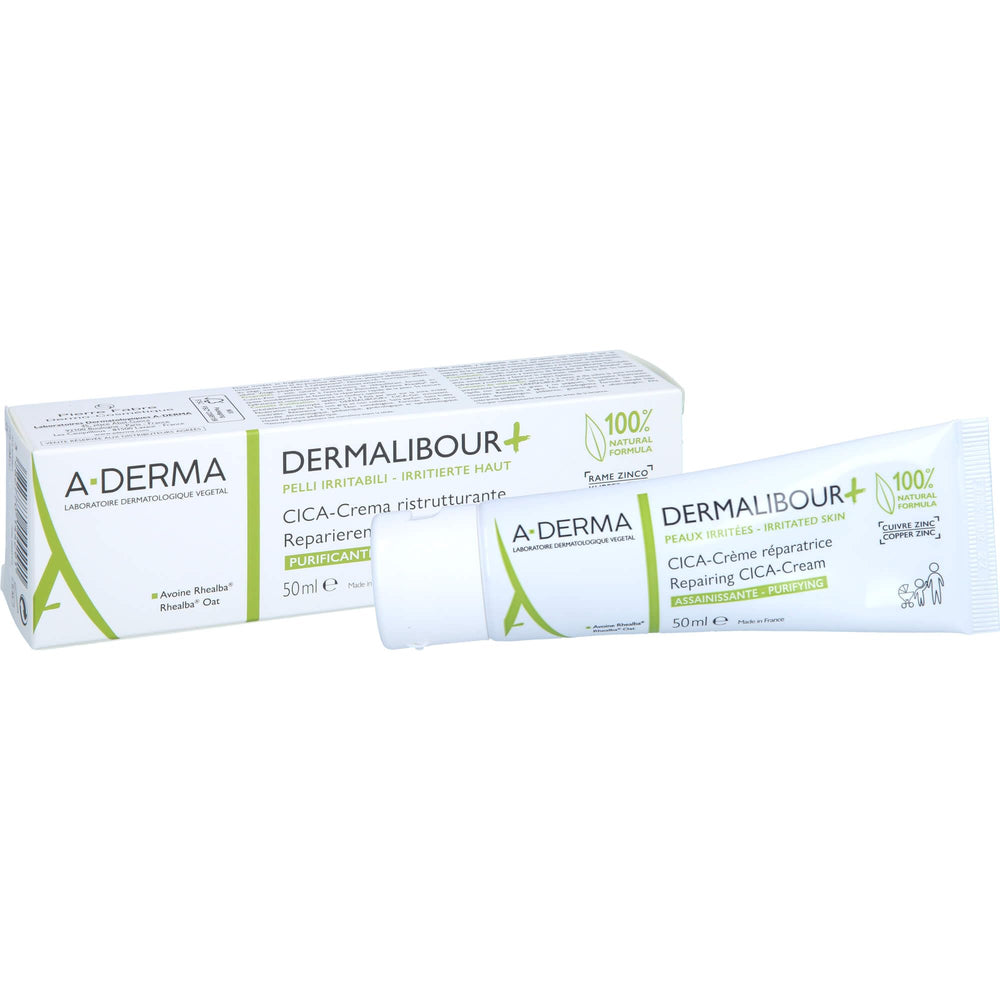 Texture nourrissante Dermalibour+ pour confort durable de la peau.