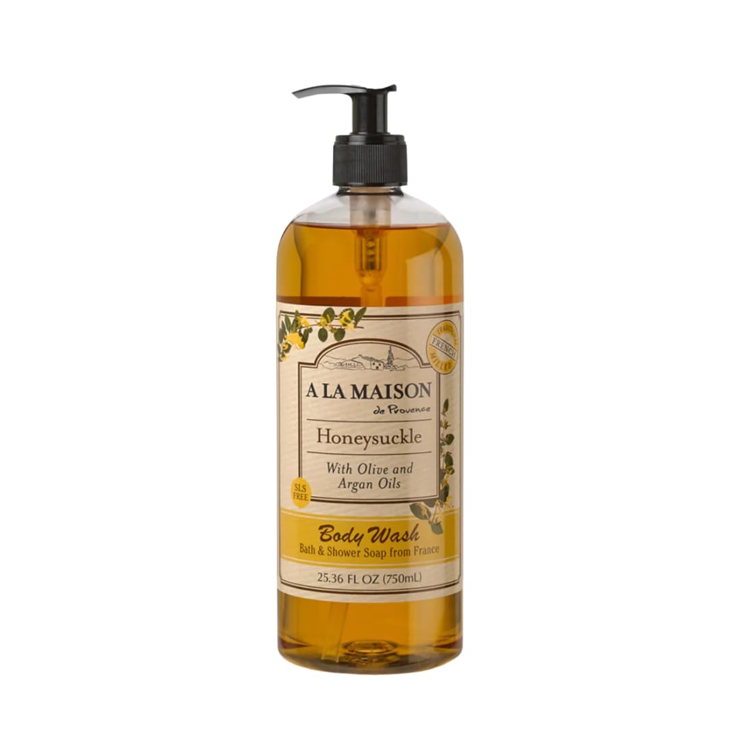 A LA MAISON gel douche chevrefeuille : flacon élégant et hydratant pour la peau