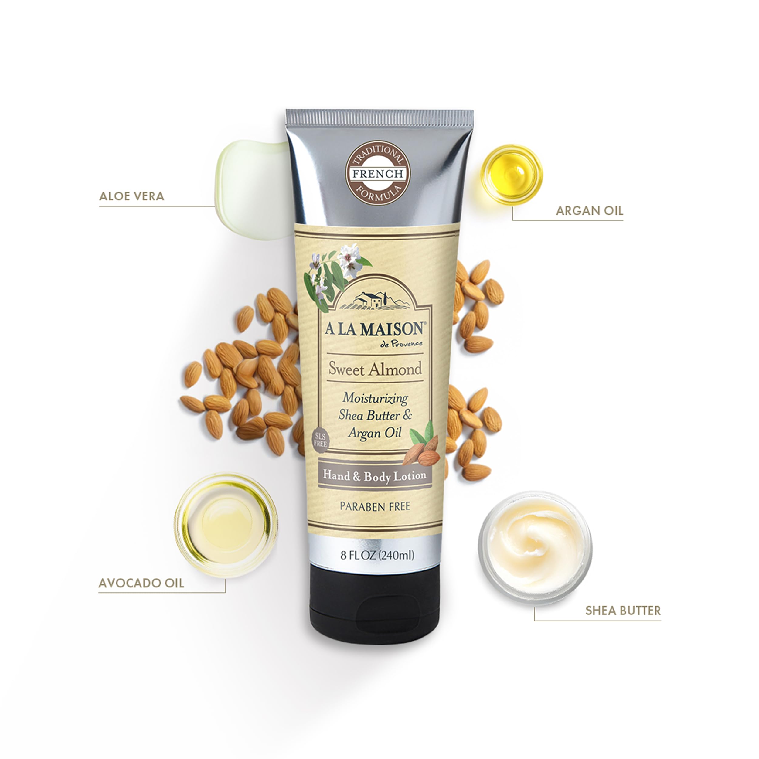 A LA MAISON – texture crème veloutée, absorption rapide sans résidu.