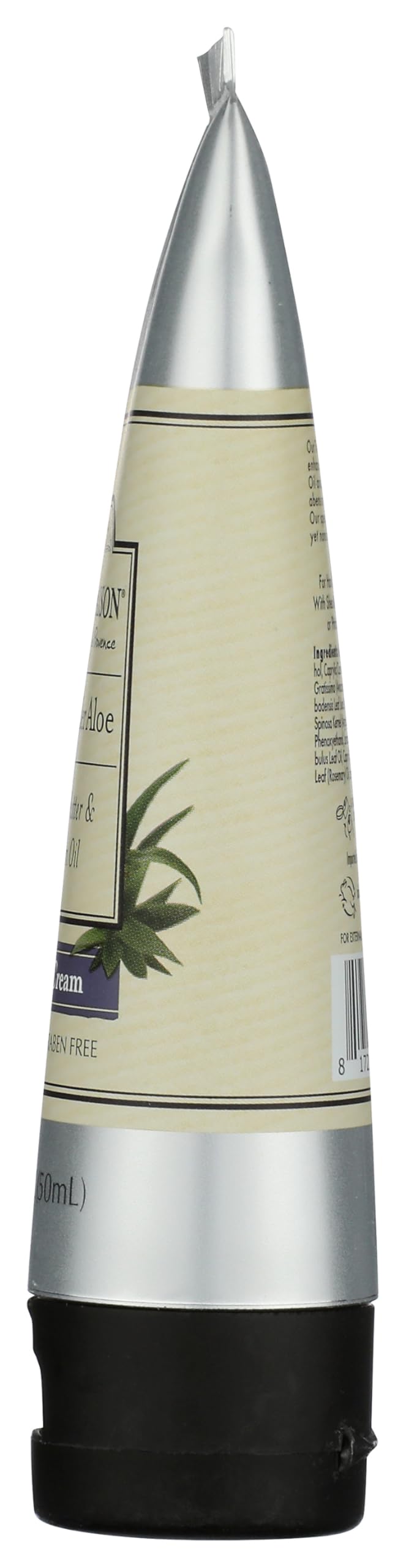 Emballage élégant A La Maison Lavande Aloe pour le rayon soin.